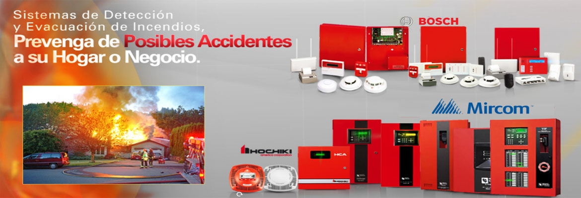 Alarmas contra incendio 